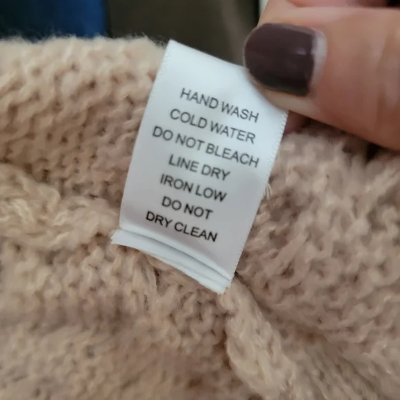 Bibi Boutique Brand Twisted Knit Open Cardigan With Pearls M - Picture 7 of 12